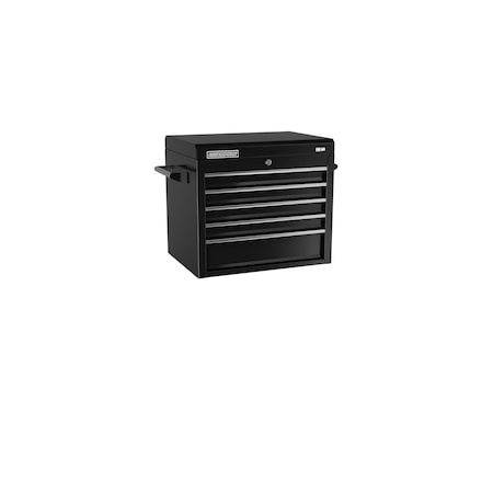 Champion Tool Storage FMPro Top Chest, 5 Drawer, Black, Steel, 27 in W x 20 in D FMP2705TC-BK